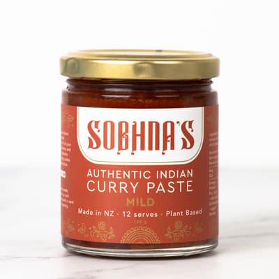 Sobhnas Authentic Mild Curry Paste 180g