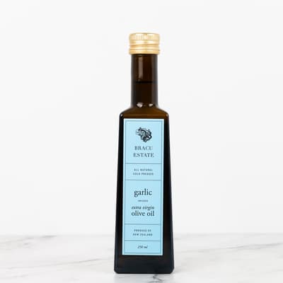 Bracu Estate Garlic Infused Olive Oil 250ml