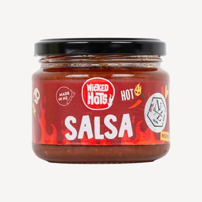 Wicked Hots Salsa Hot 300g