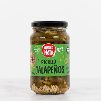 Wicked Hots Pickled Jalapenos 300g