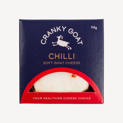 Valhal Chilli Soft Goat Cheese 110g
