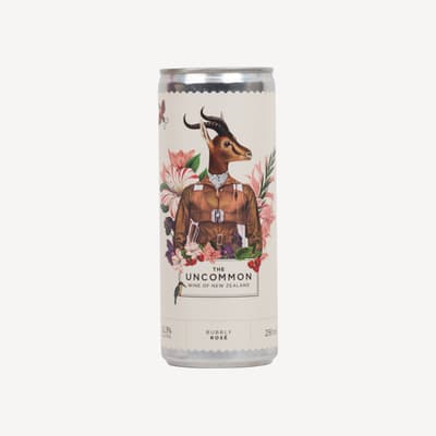 The Uncommon Nz Bubbly Rose Wine 250ml
