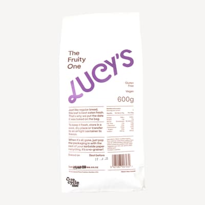 Lucy's Gluten Free The Fruity One 600g