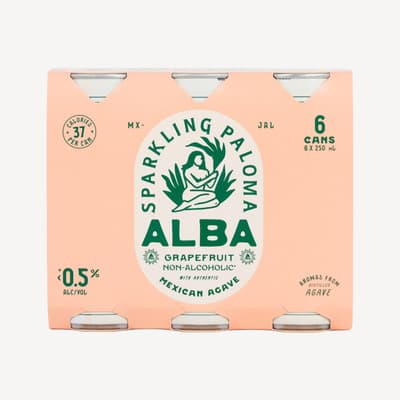 Alba Sparkling Paloma 0% 6 Pack