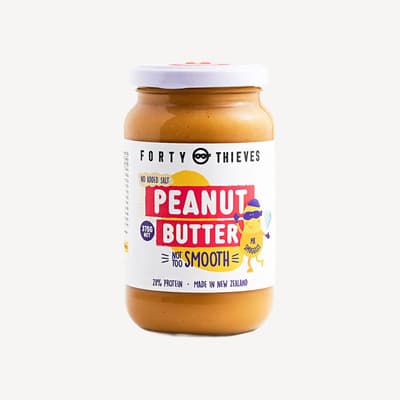 Forty Thieves Peanut Butter Smooth 375g