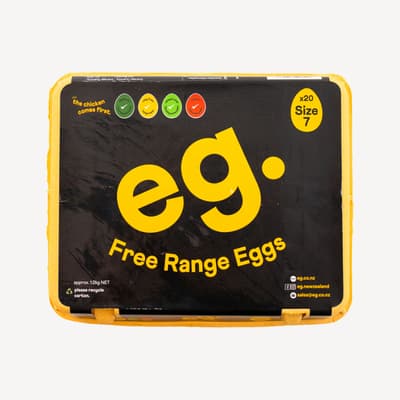 Eg Free Range Eggs Tray 20 Pack