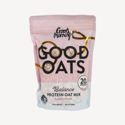 Good Mornings Balance Raspberry & Vanilla Protein Oats 420g