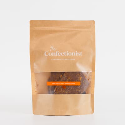 The Confectionist Limited Edition Milk Chocolate Orange Toffee 200g
