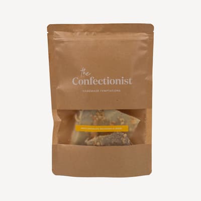 The Confectionist White Chocolate, Lemon & Macadamia Toffee 200g