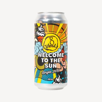 8 Wired Welcome To The Sun Bright Ipa 400ml