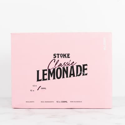 Stoke Classic Lemonade 0% 12 Pack