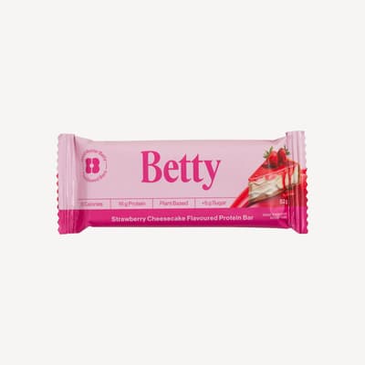 Betty Bars Strawberry Cheesecake Protein Bar 52g
