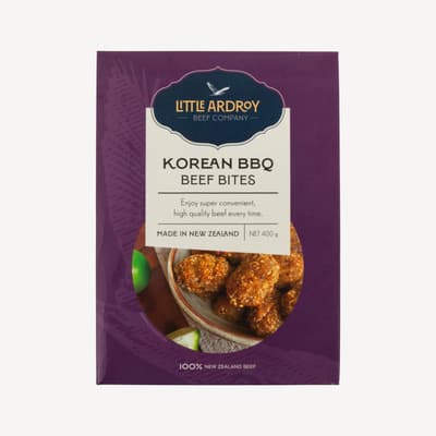 Little Ardroy Korean Bbq Beef Bites 400g