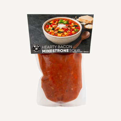 Wild Appetite Hearty Bacon Minestrone Soup 500g