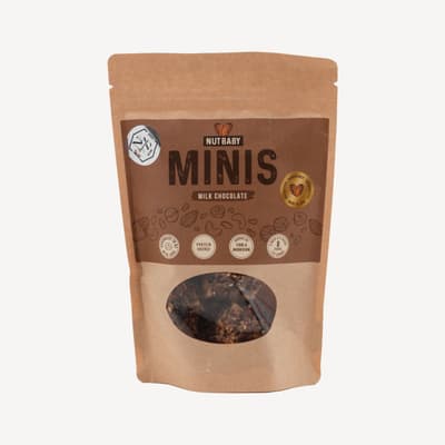 Nut Baby Minis Milk Chocolate 175g