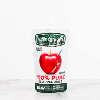 Homegrown Apple Juice 200ml