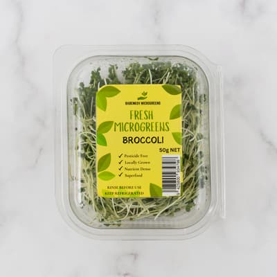 Fresh Microgreen Broccoli 50g