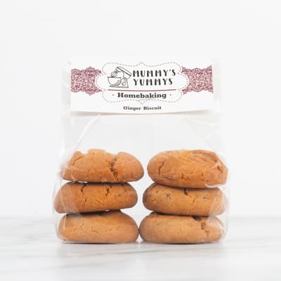 Mummys Yummys Ginger Biscuit 180g