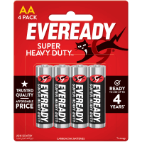 Super Heavy Duty AA Battery (4pk)