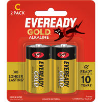 Gold Alkaline C Battery (2pk)