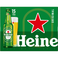 Lager Beer Bottles (15 x 330ml)