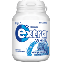 White Peppermint Sugar Free Chewing Gum (64g)