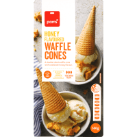 Honey Flavoured Waffle Cones (12 x 12g)