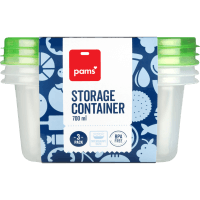 Storage Container 700ml (3pk)