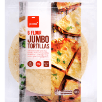 White Jumbo Tortillas (6 x 73g)