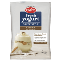 Greek Style With Coconut Bits Flavoured Yogurt Base (240g)