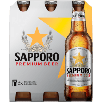 Premium Beer Bottles (6 x 355ml)