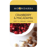 Cranberry & Macadamia Cream Cheese (120g)