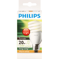 Tornado 20w Warm White Screw Bulb (1pk)