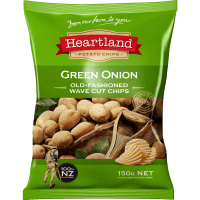 Green Onion Old-Fashioned Wave Cut Chips (150g)