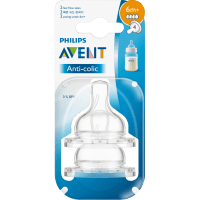 Silicone Teats Fast Flow 6+ Months (2pk)