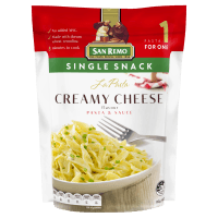 La Pasta Creamy Cheese Pasta & Sauce Single Snack (80g)