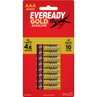 Gold Alkaline AAA Battery (8pk)
