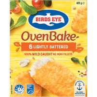 Lightly Battered 100% Wild Caught NZ Hoki Fillets (425g)