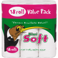 White 2 Ply Toilet Tissue (18 x 180 sheets)