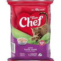 Tasty Lamb Classic Loaf Pouches Cat Food (4 x 100g)