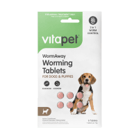 Wormaway Worming Tablets For Dogs And Puppies (6pk)