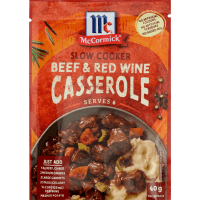 Slow Cooker Beef & Red Wine Casserole Recipe Base (40g)