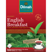 English Breakfast Biodegradable Tea Bags (100pk)