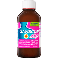 Dual Action Peppermint Heartburn & Indigestion Relief Liquid (300ml)