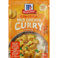 Slow Cookers Mild Chicken Curry Recipe Base (40g)