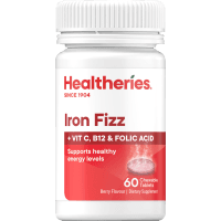 Iron Fizz Berry Flavour Chewable Tablets (60pk)