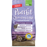 Purrfit Lavender Scented Clumping Cat Litter (3l)