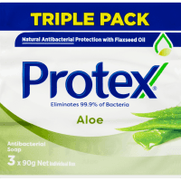 Antibacterial Protection With Aloe Extracts Bar Soap (3 x 90g)