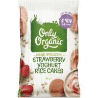 Strawberry Yoghurt Rice Cakes 1-5 Years (60g)