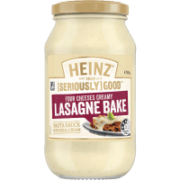 Seriously Good Four Cheeses Lasagne Pasta Bake Sauce (485g)